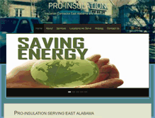 Tablet Screenshot of proinsulations.com